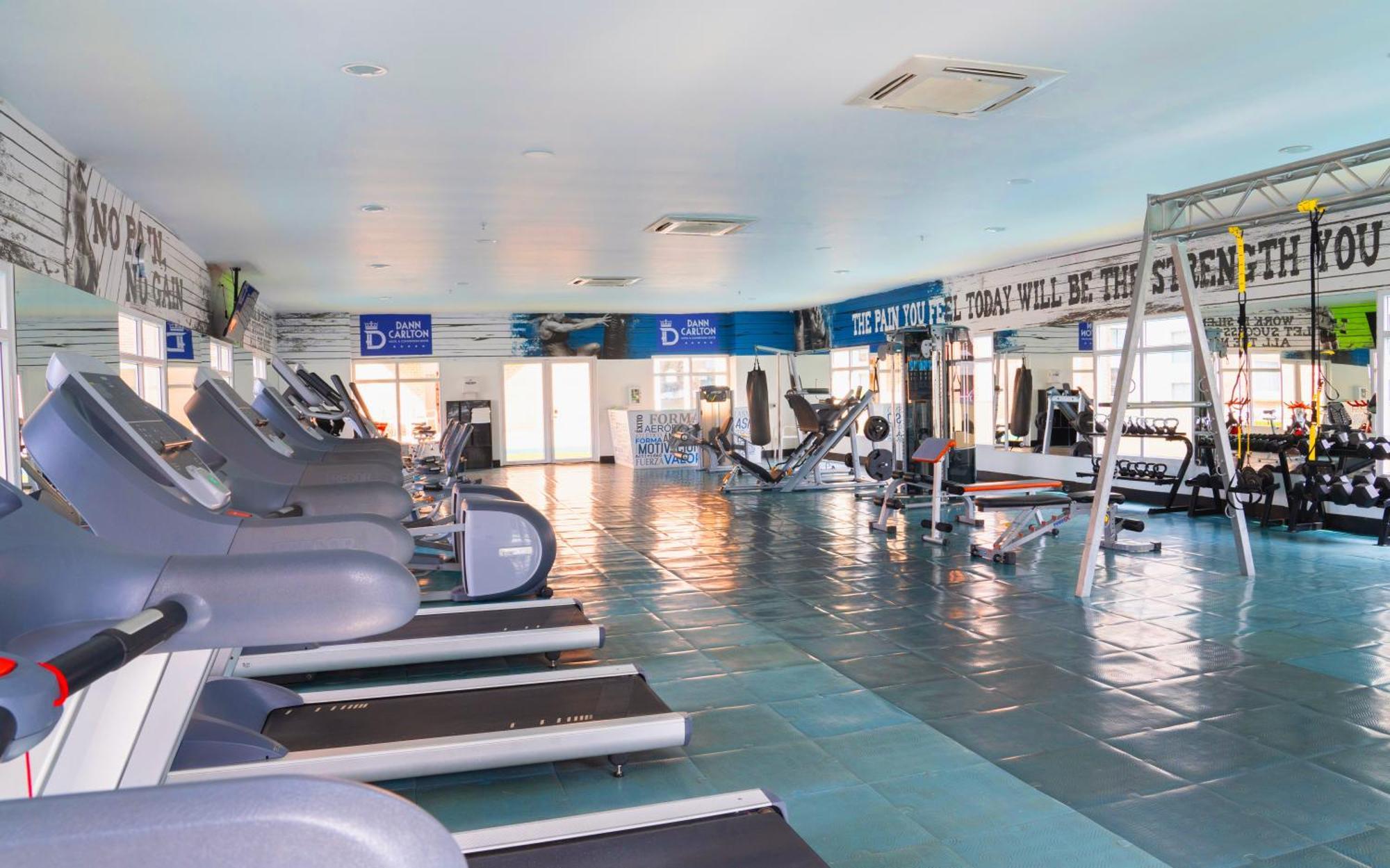 Hotel Dann Carlton Barranquilla Y Centro De Convenciones Екстериор снимка The gym at the hotel